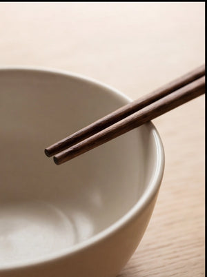 Handgemaakt Gepersonaliseerd Premium Jarrah Sushi-Stokjes – Luxe Cadeau Set