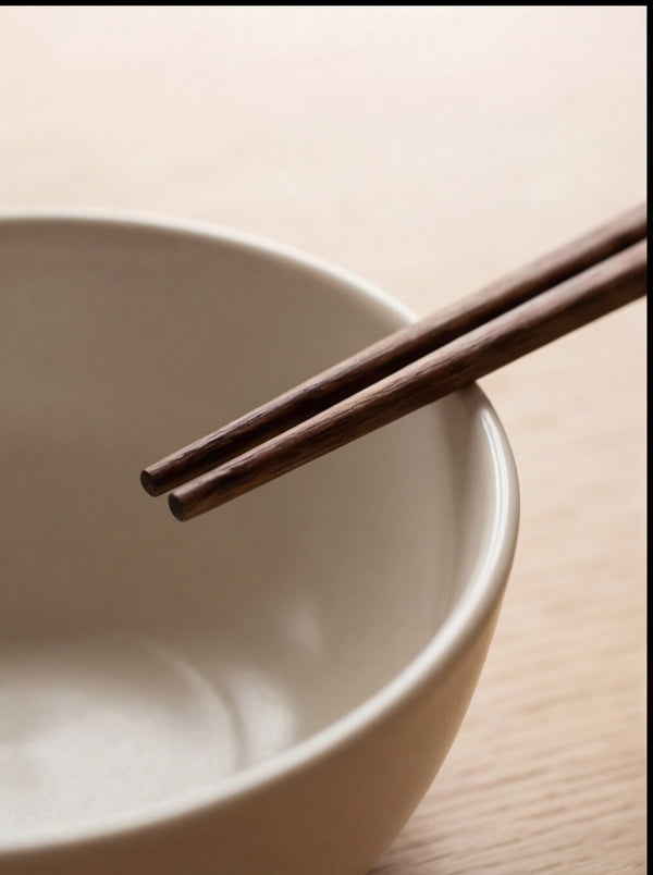 Handgemaakt Gepersonaliseerd Premium Jarrah Sushi-Stokjes – Luxe Cadeau Set