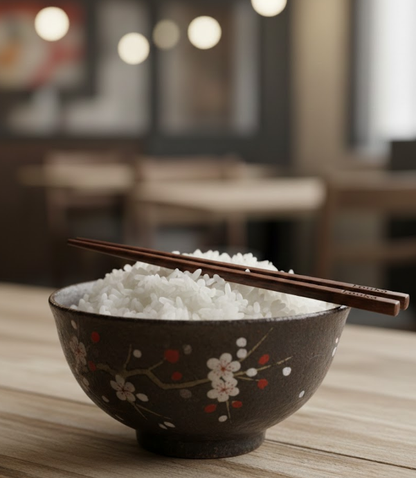 Handgemaakt Gepersonaliseerd Premium Jarrah Sushi-Stokjes – Luxe Cadeau Set